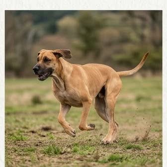 A Great Dane standing outdoors